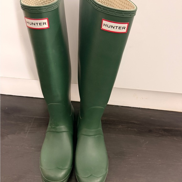 Hunter Shoes - Hunter Dark Green Women's Rain Boots